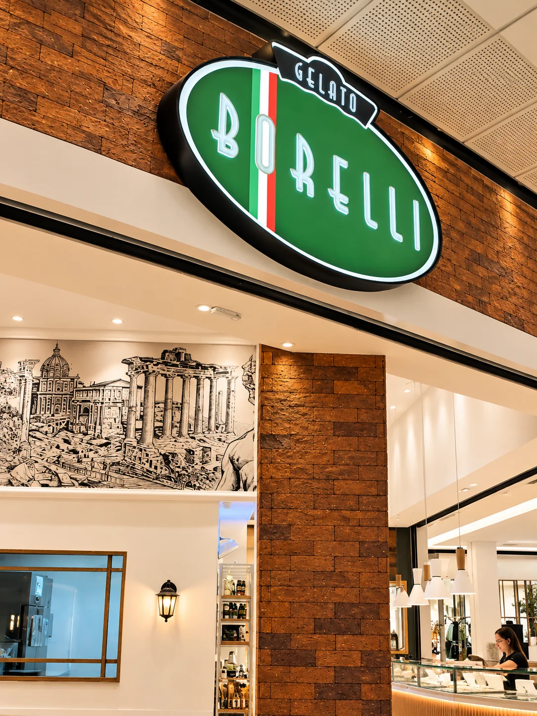 Fachada da Gelato Borelli